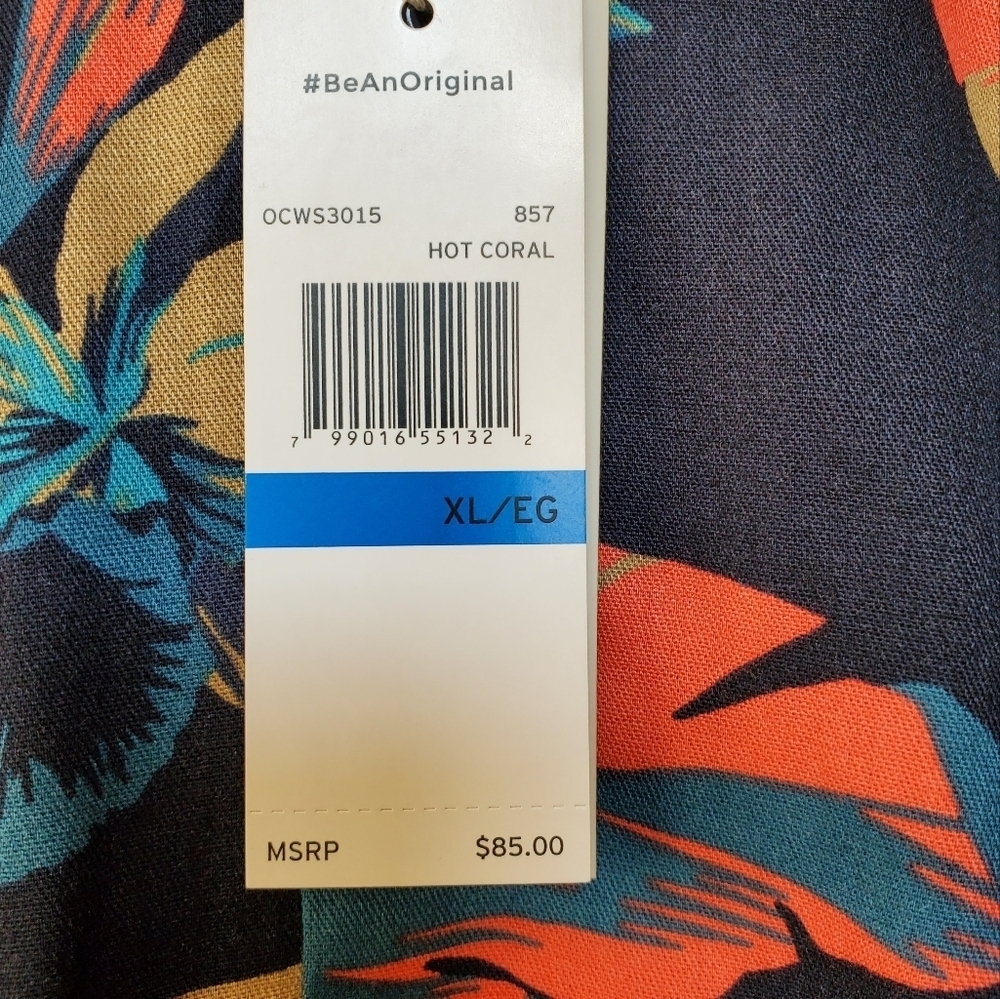 Penguin by Muningswear S/S Topical Shirt. Size XL - Picture 3 of 10